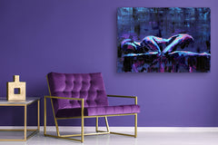 Glass Print Wall Art – Image on Glass SART05 Miscellanous Series: Female silhouette