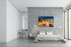 Cuadro de vidrio templado para pared - Impresión de vidrio para pared SART02 Serie Ciudades: Coliseo