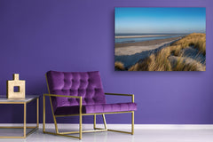 Graphic Art Print on Glass - Beautiful Quality Glass Print Picture SART01C Nature Series: German seashore