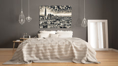 Glass Picture Toughened Wall Art - Wall Art Glass Print Picture SART02 Cities Series: London skyline at dusk