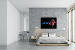 Arte de pared - Impresión en lienzo de vidrio Imagen SART03B Serie Animales: Loro volador Ara