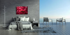 Modern Glass Picture - Contemporary Wall Art SART04 Flowers and leaves Series: Spring blossom tree