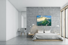 Glass Print Wall Art – Image on Glass SART01B Nature Series: The Great Wall of China