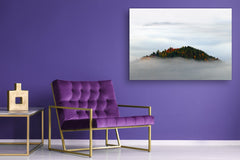 Glass Printed Picture - Wall Picture behind Tempered Glass SART01D Nature Series: Landscape from Bohemian Switzerland park