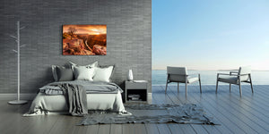 Modern Glass Picture - Contemporary Wall Art SART01 Nature Series: Grand Canyon