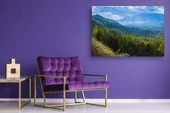 Glass Print Wall Art – Image on Glass SART01B Nature Series: Hills and valleys