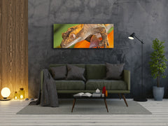 Glass Print Wall Art – Image on Glass 125 x 50 cm (? 50” x 20”) ; Animal 1