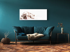 Wall Art Glass Print Picture – Available in 5 different sizes – Animals Series 02: Dog