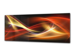 Glass Print Wall Art – Image on Glass 125 x 50 cm (? 50” x 20”) ; Abstract Art. 6