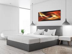 Glass Print Wall Art – Image on Glass 125 x 50 cm (? 50” x 20”) ; Abstract Art. 6