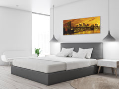Glass Print Wall Art – Image on Glass 125 x 50 cm (? 50” x 20”) ; Bridge 10