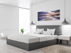 Glass Print Wall Art – Image on Glass 125 x 50 cm (? 50” x 20”) ; Pier 2