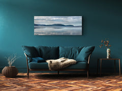 Glass Picture Wall Art – Available in 5 different sizes – Nature Series 01D: Big lake