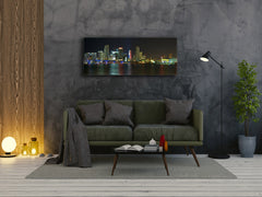 Glass Print Wall Art – Image on Glass 125 x 50 cm (? 50” x 20”) ; City 37