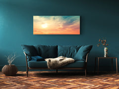 Glass Picture Wall Art – Available in 5 different sizes – Nature Series 01D: Colorful cloudy sky