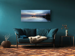 Glass Print Wall Art – Image on Glass 125 x 50 cm (? 50” x 20”) ; Pier 18