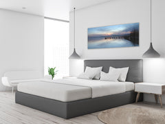 Glass Print Wall Art – Image on Glass 125 x 50 cm (? 50” x 20”) ; Pier 18