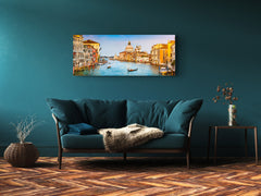 Beautiful Quality Glass Print Picture – Available in 5 different sizes – Cities Series 04: Canal Grande in Venice