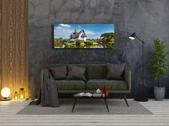 Glasdruck-Wandkunst – Bild auf Glas 125 x 50 cm (≈ 50” x 20”); Querformat 4