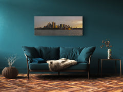 Glass Print Wall Art – Image on Glass 125 x 50 cm (? 50” x 20”) ; City 41