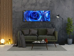 Glass Print Wall Art – Image on Glass 125 x 50 cm (? 50” x 20”) ; Rose 2