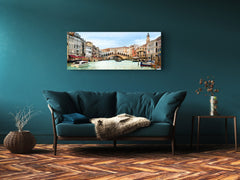 Glass Print Wall Art – Image on Glass 125 x 50 cm (? 50” x 20”) ; City 21