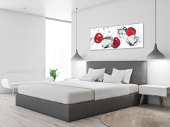 Glass Print Wall Art – Image on Glass 125 x 50 cm (? 50” x 20”) ; Cherries