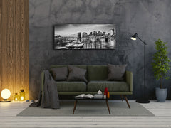 Glass Print Wall Art – Image on Glass 125 x 50 cm (? 50” x 20”) ; Bridge 21