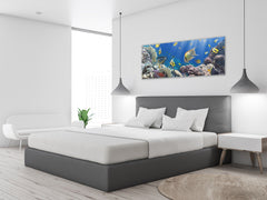 Glass Print Wall Art – Image on Glass 125 x 50 cm (? 50” x 20”) ; Water 4