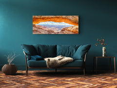 Glass Print Wall Art – Available in 5 different sizes – Nature Series 01A: Rocky landscape