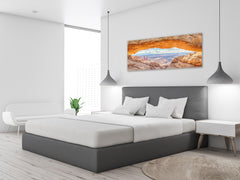 Glass Print Wall Art – Available in 5 different sizes – Nature Series 01A: Rocky landscape