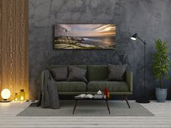 Glass Print Wall Art – Image on Glass 125 x 50 cm (? 50” x 20”) ; Lighthouse 1