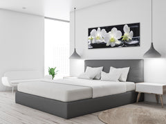 Glass Print Wall Art – Image on Glass 125 x 50 cm (? 50” x 20”) ; Flower 10