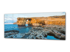 Glass Print Wall Art – Image on Glass 125 x 50 cm (? 50” x 20”) ; Seacoast 5