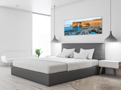 Glass Print Wall Art – Image on Glass 125 x 50 cm (? 50” x 20”) ; Seacoast 5