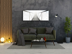 Glass Print Wall Art – Image on Glass 125 x 50 cm (? 50” x 20”) ; Bridge 26