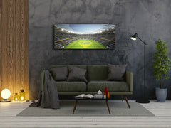 Glass Print Wall Art – Image on Glass 125 x 50 cm (? 50” x 20”) ; Stadium