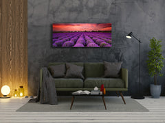 Glass Print Wall Art – Image on Glass 125 x 50 cm (? 50” x 20”) ; Heathers 2