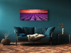 Glass Print Wall Art – Image on Glass 125 x 50 cm (? 50” x 20”) ; Heathers 2