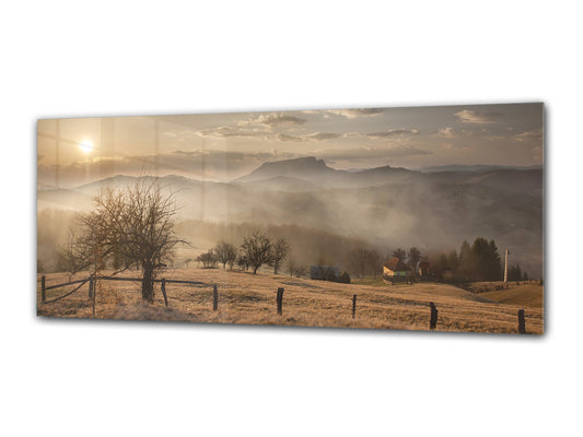 Glass Print Wall Art – Image on Glass 125 x 50 cm (? 50” x 20”) ; Landscape 9