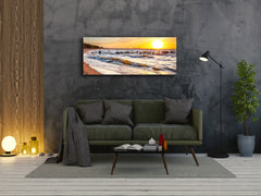 Glass Print Wall Art – Image on Glass 125 x 50 cm (? 50” x 20”) ; Seacoast 7