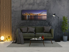 Glass Print Wall Art – Image on Glass 125 x 50 cm (? 50” x 20”) ; Bridge 24