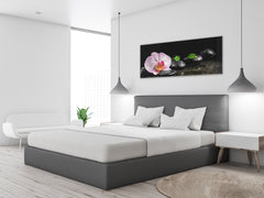 Glass Print Wall Art – Image on Glass 125 x 50 cm (? 50” x 20”) ; Orchid 9