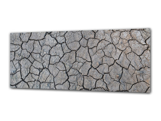 Glasdruck-Wandkunst – Bild auf Glas 125 x 50 cm (≈ 50” x 20”); Textur 2