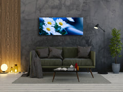 Glass Print Wall Art – Image on Glass 125 x 50 cm (? 50” x 20”) ; Flower 21