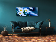 Glass Print Wall Art – Image on Glass 125 x 50 cm (? 50” x 20”) ; Flower 21