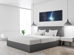 Glass Print Wall Art – Image on Glass 125 x 50 cm (? 50” x 20”) ; Cosmos
