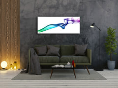 Glass Print Wall Art – Image on Glass 125 x 50 cm (? 50” x 20”) ; Abstract Art. 19