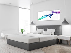 Glass Print Wall Art – Image on Glass 125 x 50 cm (? 50” x 20”) ; Abstract Art. 19