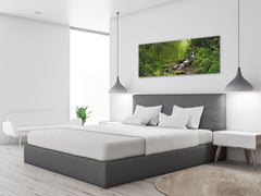 Glass Print Wall Art – Image on Glass 125 x 50 cm (? 50” x 20”) ; Brook